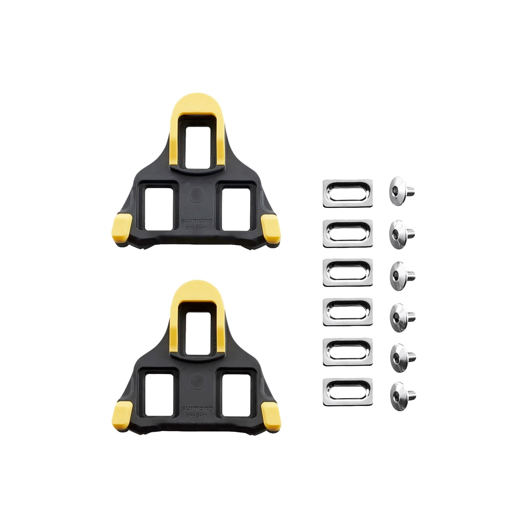 Shimano SM-SH11 SPD-SL Cleat Set (Yellow - Floating)